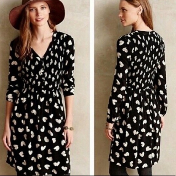 Anthropologie Dresses & Skirts - Anthropologie Maeve Banet Heart Dress